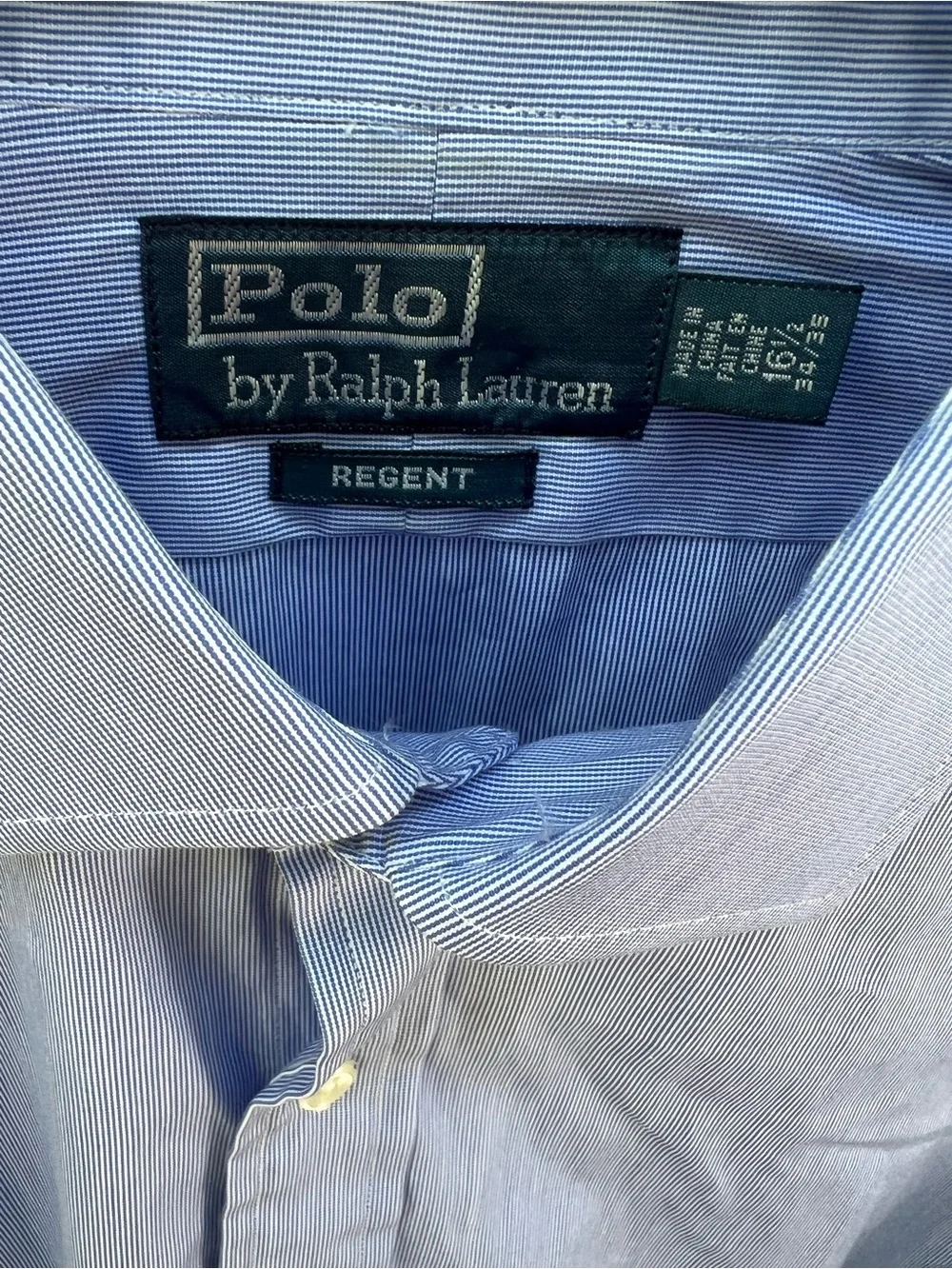 Polo by Ralph Lauren Blue Long-Sleeve Dress Shirt
